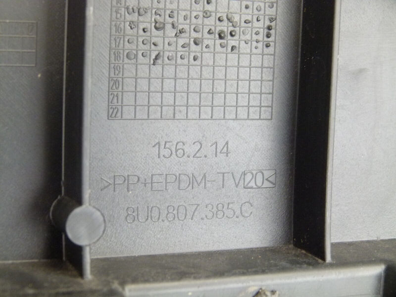 AUDI Q3 8U S-LINE FACELIFT 2015-2017 REAR BUMPER PDC GENUINE 8U0807385