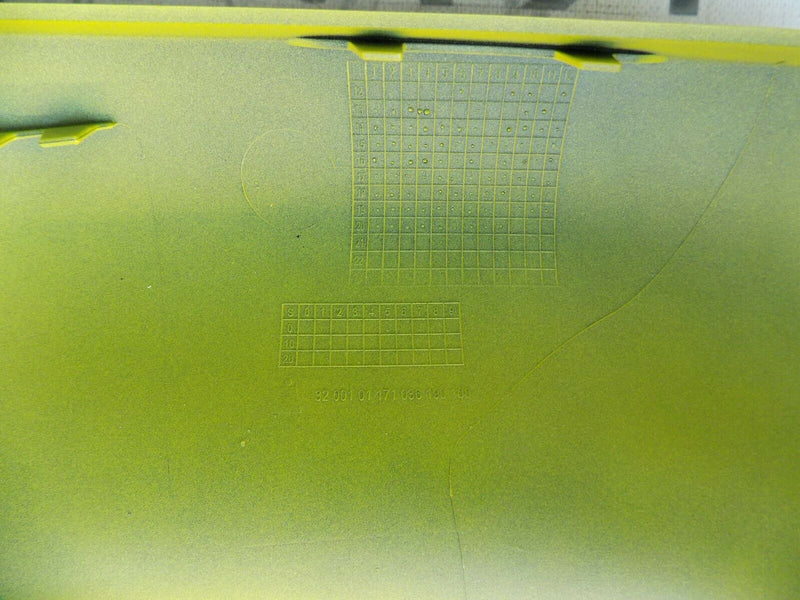 MAN TGX EURO 6 2020+ LEFT BUMPER CORNER HEADLIGHT SURROUND YELLOW MAN-8141610