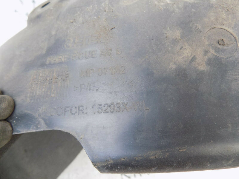 PEUGEOT 208 2012-2015 FRONT RIGHT WHEEL INNER ARCH LINER SPLASH GUARD