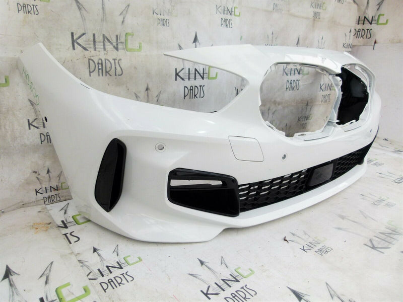 BMW F40 M-SPORT 2019-ON WHITWE FRONT BUMPER GENUINE & LOWER GRILL 8070928