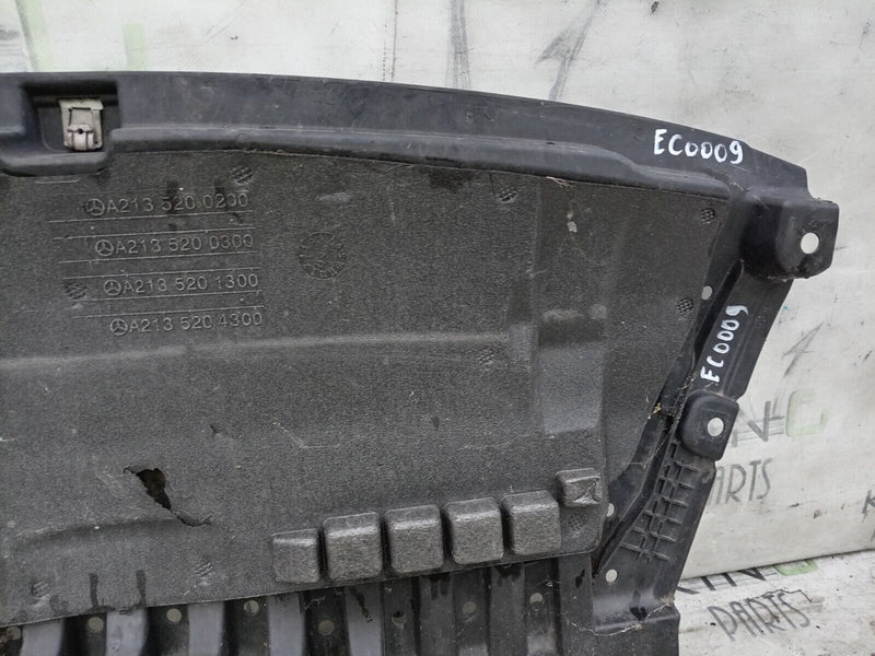 MERCEDES W213 2017-23 FRONT BUMPER UNDERTRAY UNDERBODY COVER SHIELD PANEL