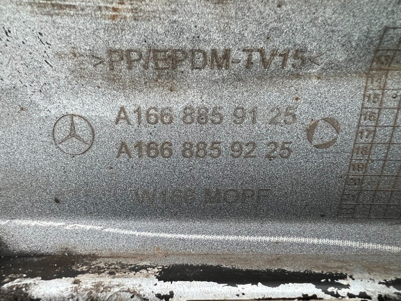 MERCEDES GLE W166 2016-2019 GENUINE FRONT BUMPER PDC A2928851225