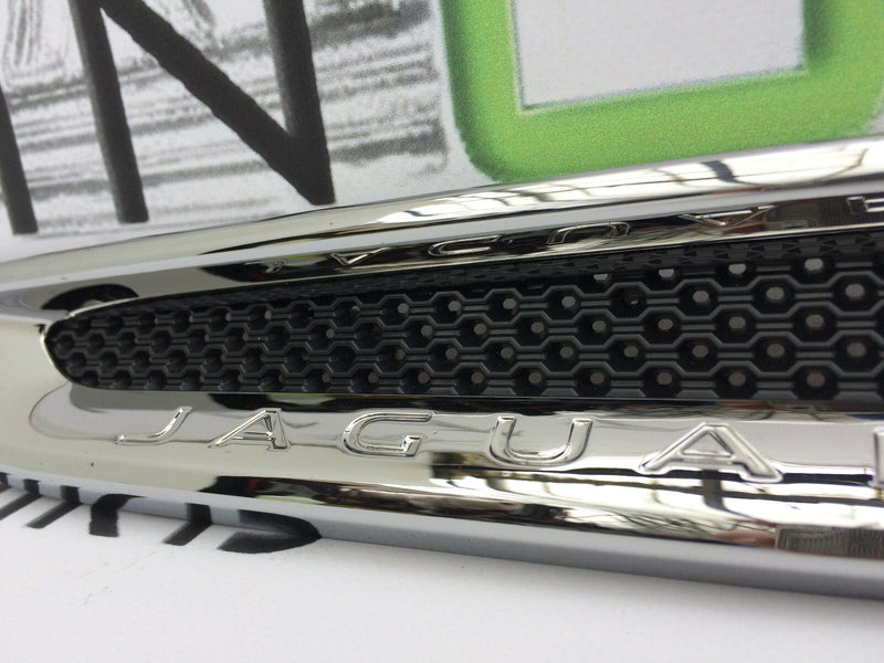 JAGUAR XF XE F-PACE LEFT SIDE WING FENDER TRIM VENT CHROME GRILL HK83-280B11-AG