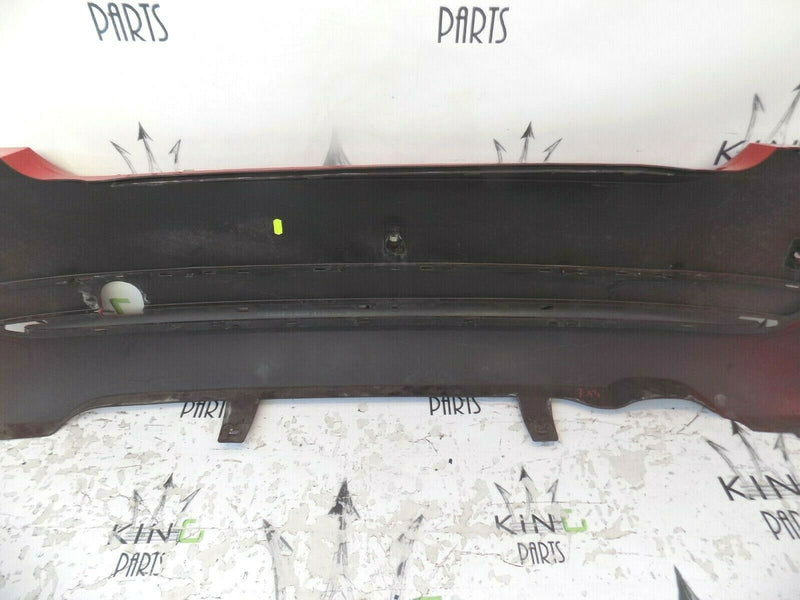 FIAT 500 C391 2007-2013 RED REAR BUMPER GENUINE PDC HOLES 735425627