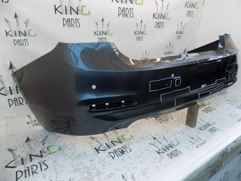 BMW 3 SERIES F30 LCI FACELIFT 2016 2017 GREY REAR BUMPER GENUINE PDC