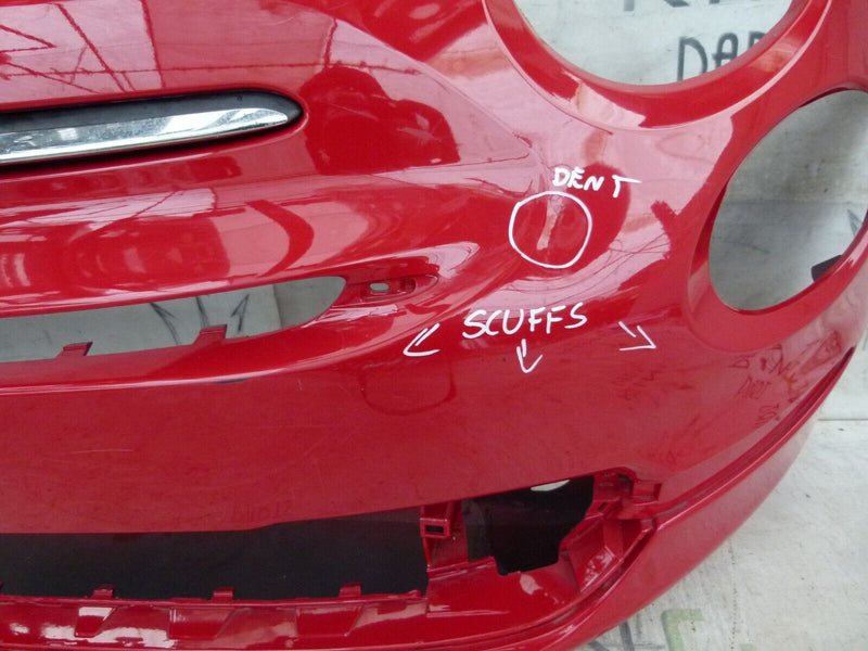 FIAT 500 LOUNGE FACELIFT 15-22 GENUINE FRONT BUMPER &BADGE LOGO 735619491