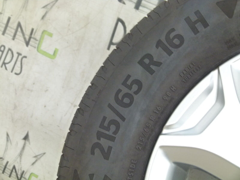 DACIA DUSTER WHEEL ALLOY RIM & TIRE 6.5JX16CH5 ET50 403006459R GENUINE