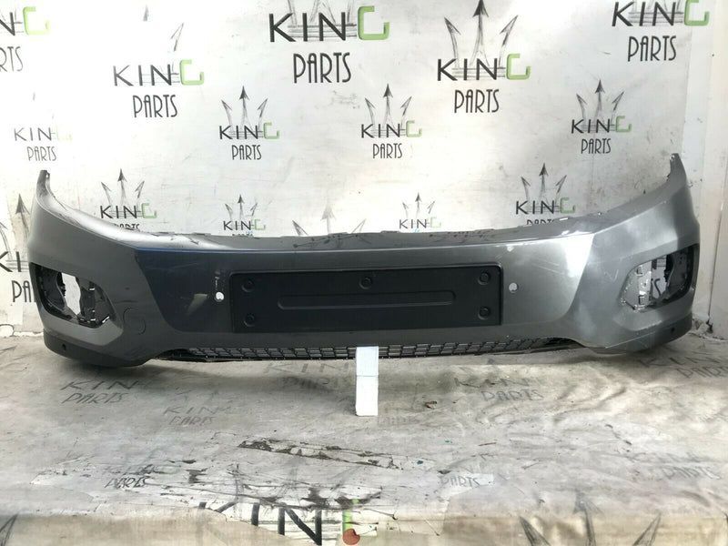 VW TIGUAN ESCAPE 5N 2011-2015 GREY FRONT BUMPER 6x PDC GENUINE 5N0807221
