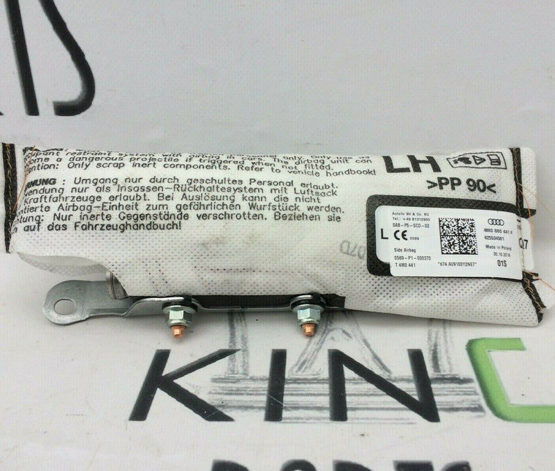 BENTLEY BENTAYGA 2015-ON GENUINE SIDE AIRBAG LEFT SEAT REAR PASSENGER 4M0880441F