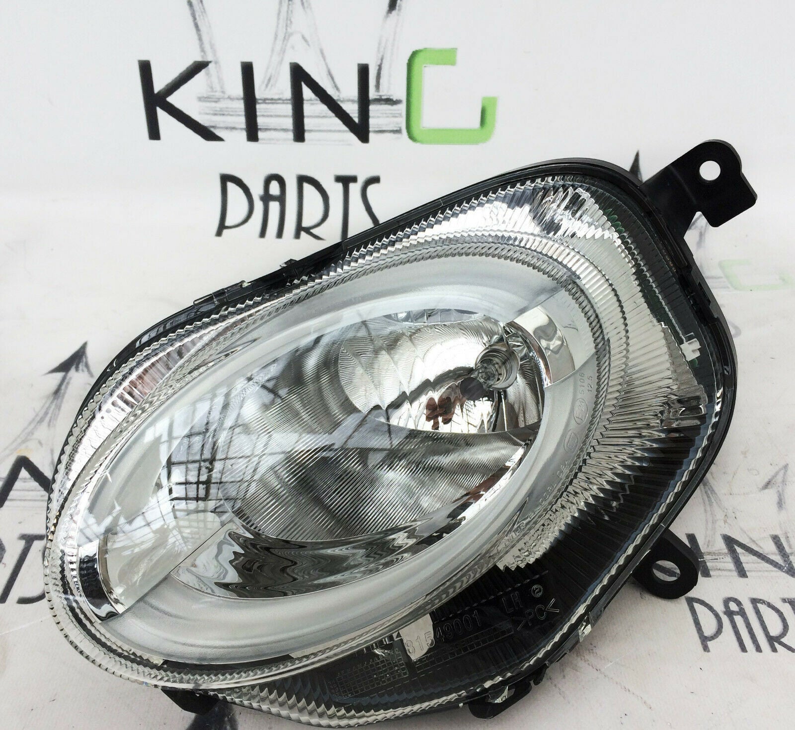 FIAT 500 ABARTH 595 FACELIFT 2016-ON LED DAYTIME FOG LIGHT LEFT SIDE 8