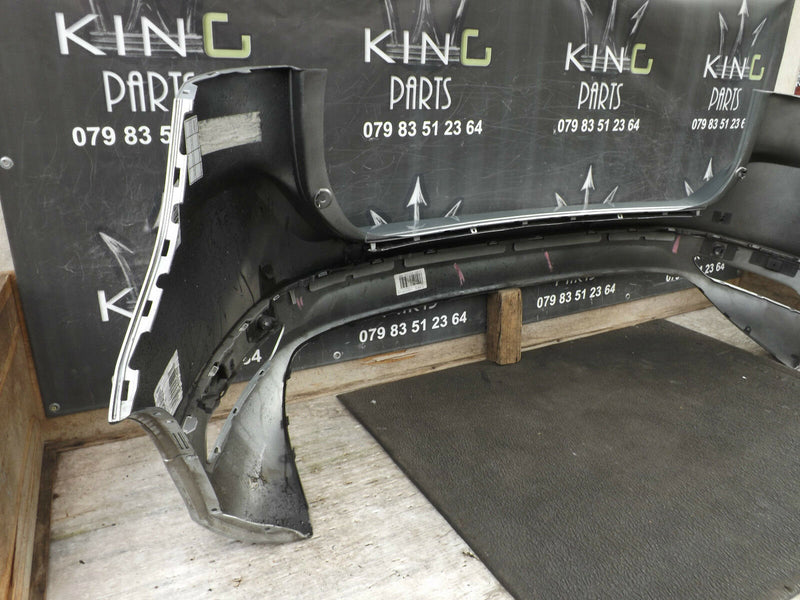Volvo XC60 2013-2016 Facelift Rear Bumper Genuine Silver PDC Holes (A6289)