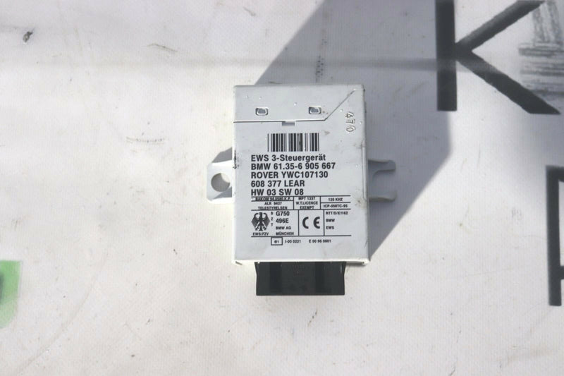 BMW X5 E53 2000-2006 IGNITION IMMOBILISER CONTROL EWS 3 MODULE UNIT 6905667 *3