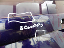 VW SCIROCCO 2008 - 2013 BLIUE REAR BUMPER GENUINE  1K8807421M