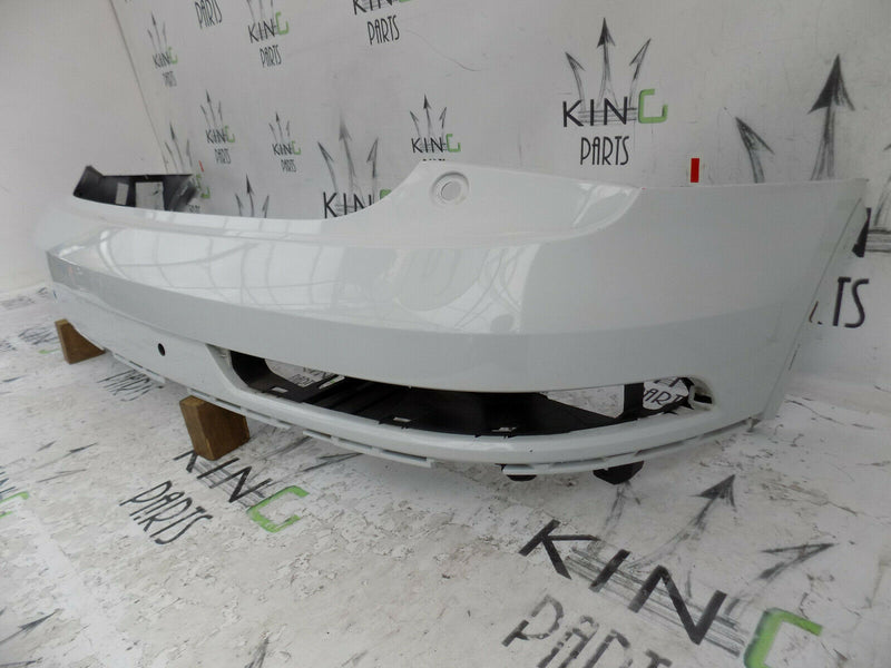 AUDI Q3 8U S-LINE FACELIFT 2015-2017 WHITE REAR BUMPER GENUINE PDC