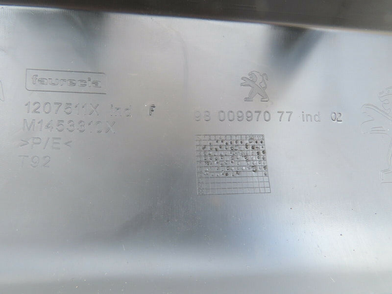 PEUGEOT 308 SW 2013-2016 REAR BUMPER DIFFUSER VALANCE 9800997077