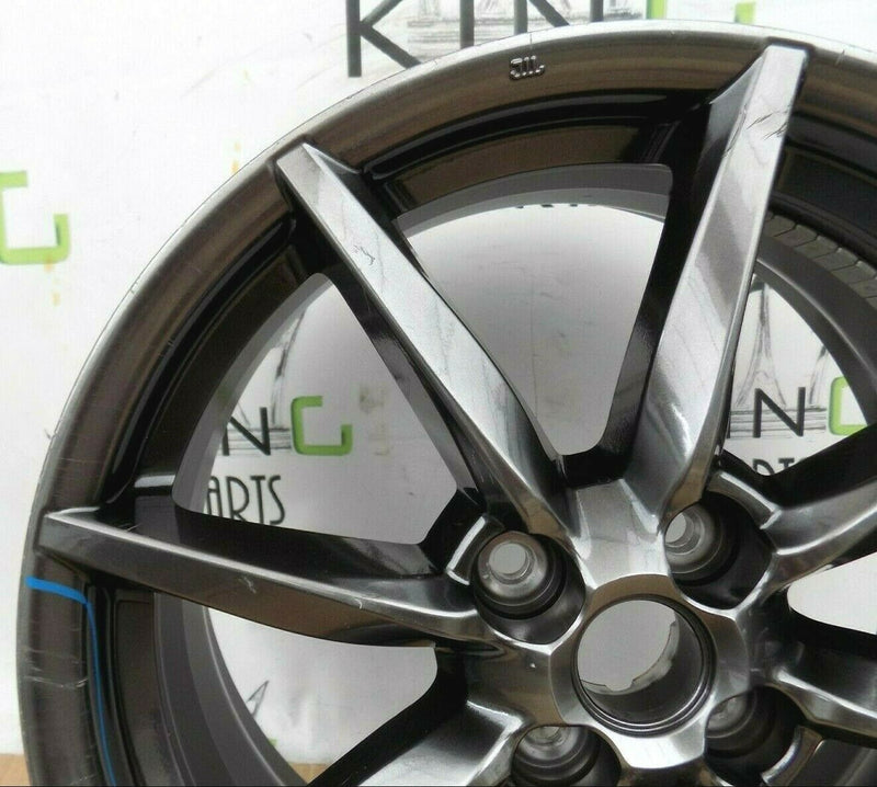 MAZDA MX5 17'' INCH ALLOY WHEEL 17 x7J 45 8 SPOKES PRESSURE SENSOR 996585