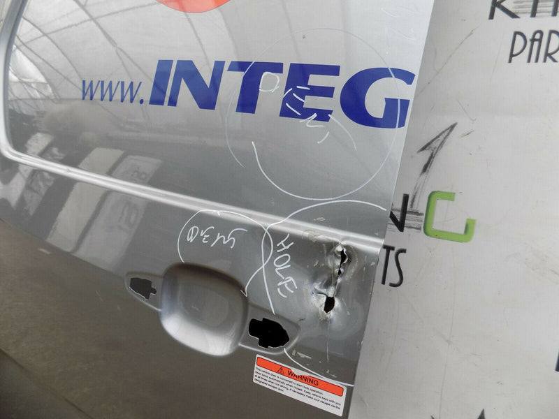 VAUXHALL COMBO 2018 - ON GENUINE REAR DOOR PANEL in GREY