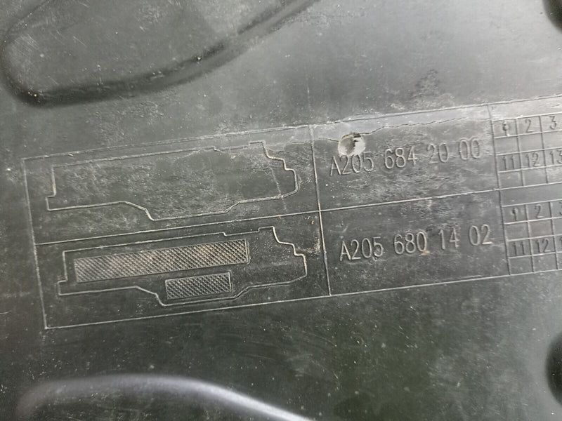 MERCEDES C CLASS W205 RIGHT SIDE UNDERBODY COVER UNDERTRAY SHIELD PANEL