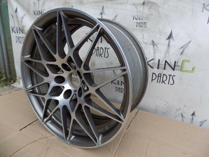 BMW M3 M4 20" INCH ALLOY WHEEL COMPETITION 666 GREY FRONT 9JX20H2