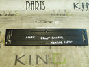 RANGE ROVER SPORT 13-17 FRONT BUMPER LICENCE PLATE HOLDING TRIM DK6213413AA