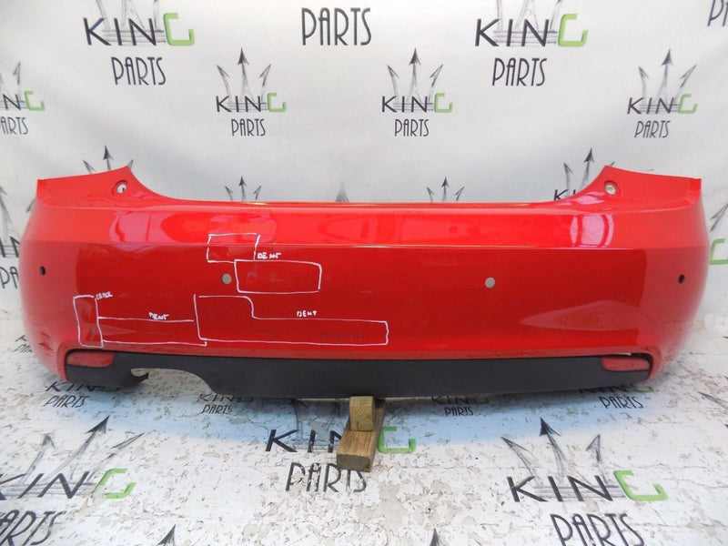 AUDI A1 8X 2011-2014 SPORTBACK RED REAR BUMPER GENUINE PDC 8X0807421 A