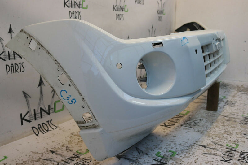 MITSUBISHI PAJERO MK4 (V80) LCI 2012-2014 WHITE FRONT BUMPER GENUINE PDC