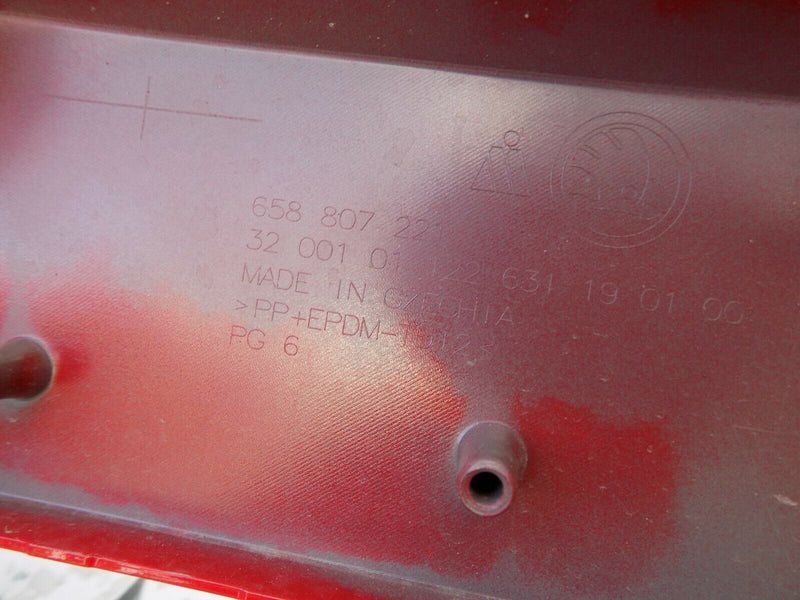 SKODA KAMIQ 2019-ON FRONT BUMPER IN RED 658807221