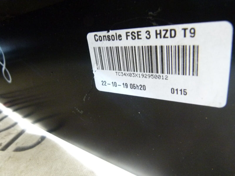 PEUGEOT 308 SW ESTATE 2017-21 CENTRAL CONSOLE TUNNEL ARM REST FSE3HZDT9