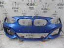 BMW 1 F20 M SPORT FACELIFT 2015-ON BLUE FRONT BUMPER GENUINE 51118060283