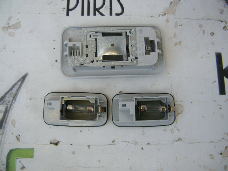 FIAT 500L TREKKING 2013-2017 FRONT AND REAR INTERIOR ROOF LIGHTS SET 735244962