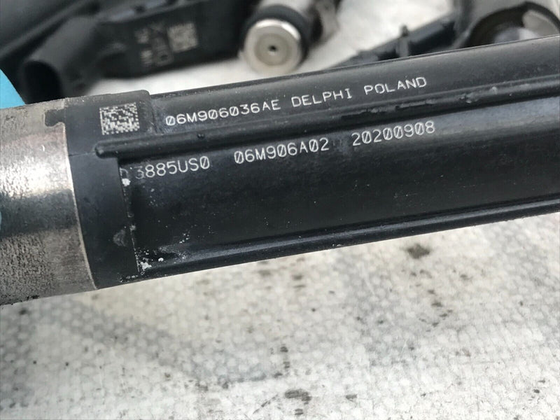 AUDI S6 Code Engine DLZA 3.0 PETROL DELPHI DPX FUEL INJECTOR GENUINE 06M906036AE