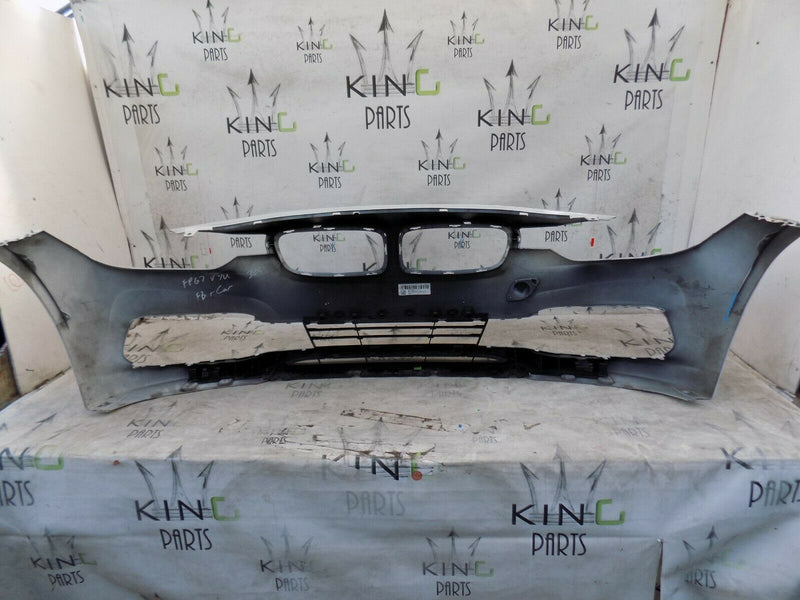 BMW 3 SERIES F30 F31 2015-2019 FACELIFT WHITE FRONT BUMPER 51117386283