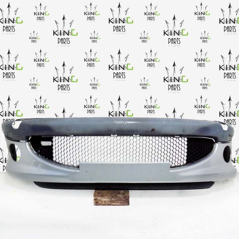PEUGEOT 206 GTI 2001 2002 2003 SILVER FRONT BUMPER GENUINE (A2450)