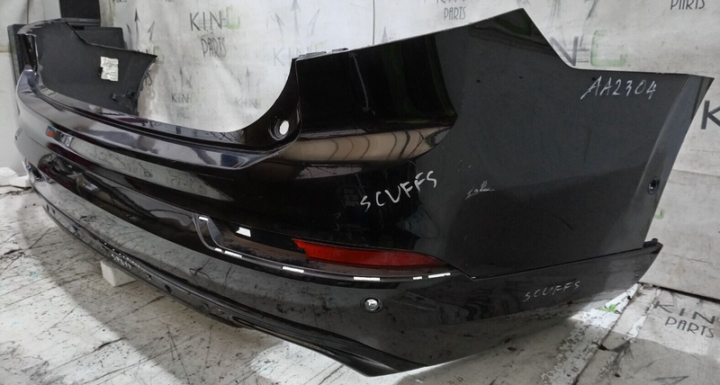 VOLVO XC90 II R-DESIGN 2014-2017 BLACK REAR BUMPER GENUINE PDC 31353390