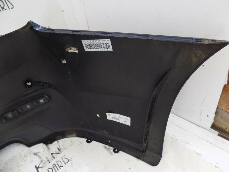 BMW 3 SERIES F30 2015-19 SPORT LINE LCI REAR BUMPER PDC HOLE BLUE 7384449