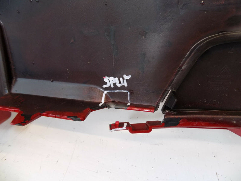 PEUGEOT 2008 FACELIFT - 2017 2018 RED FRONT BUMPER GENUINE 9814116177