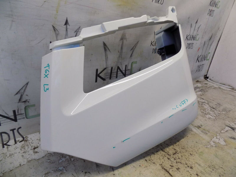 MAN TGX EURO 6 2020-ON  LEFT BUMPER CORNER UPPER WHITE GENUINE 171136390100