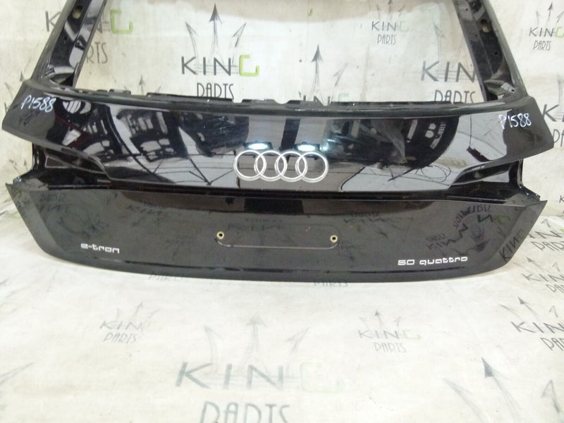 AUDI E-TRON 2018-ON GENUINE ALUMINIUM BOOT LID TAILGATE PANEL in BLACK