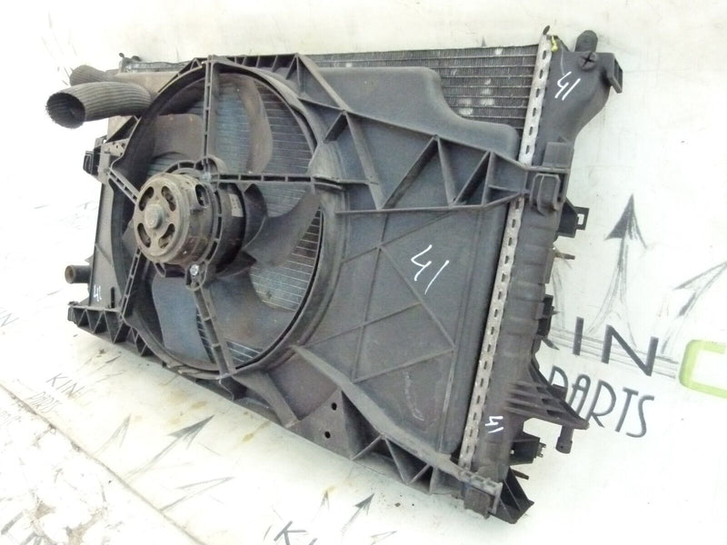 RENAULT LAGUNA 1.9 2.0 3.0 DCI AIR CON A/C CONDENSER & COOLING FAN RADIATOR