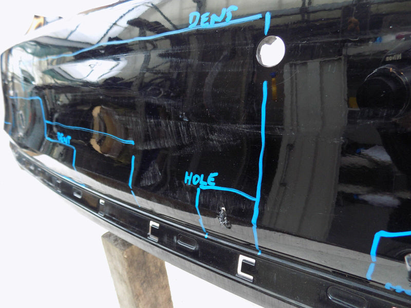 BMW 3 SERIES F30 2012-2014 SPORT LINE SALOON BLACK REAR BUMPER 51127256930