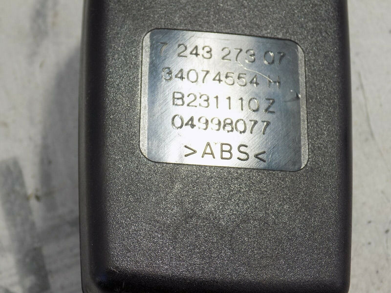 BMW 5 SERIES  (F10, F11) TOURING  CENTER REAR SEAT BELT BUCKLE GENUINE 7243275