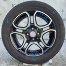 SMART FORTWO 453 MK3 ALLOY WHEEL RIM 15' 5Jx15xCH4-32 & TYRE 165/65/15 R15