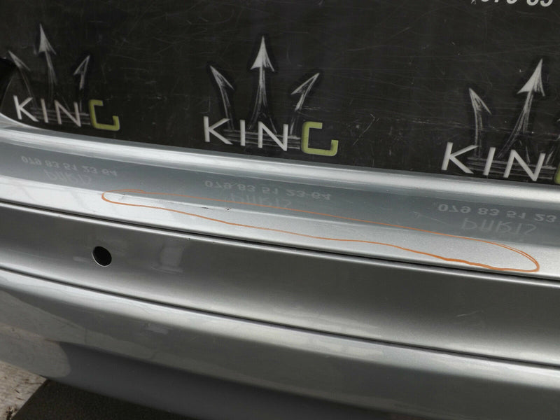 Volvo XC60 2013-2016 Facelift Rear Bumper Genuine Silver PDC Holes (A6289)