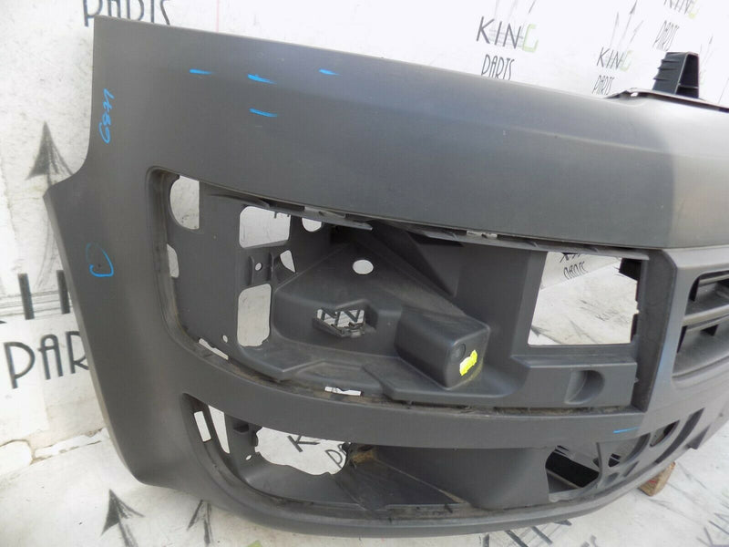 VW TRANSPORTER CARAVELLE T6 FRONT BUMPER BLACK 2016-ON GENUINE 7E0807217