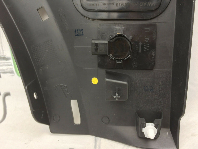 VW CRAFTER 7C 2018 REAR TRIM MOULDING LEFT SIDE PROTECT PANEL PDC 7C0853535