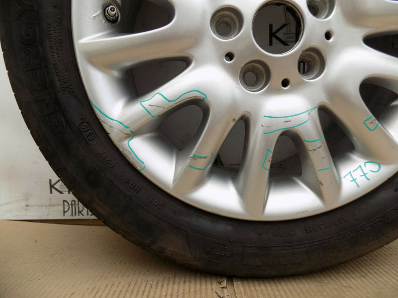 BMW MINI F55 F56 16" INCH ALLOY WHEEL + TYRE 195/55/R16 6.5JX16H2 6855104