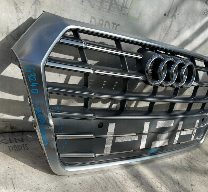 AUDI Q5 MK2 S-LINE 2017-2020 FRONT BUMPER MAIN GRILLE GENUINE 80A853651