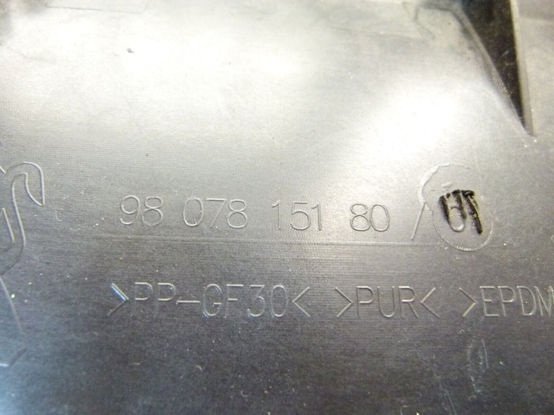 PEUGEOT 308 SW ESTATE 2017-21 WINDSHIELD WIPERS MOLDING TRIM 9807815180