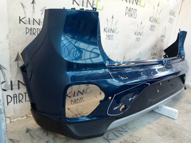 KIA NIRO HYBRID DCT 2019-ON BLUE REAR BUMPER 4x PDC GENUINE 86611-G5500