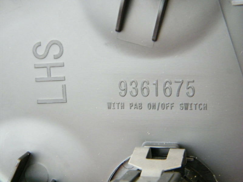 MINI ONE/ S/ COOPER F55/56 2014-ON LEFT AND RIGHT DASHBOARD ENDED TRIM 9361675/6